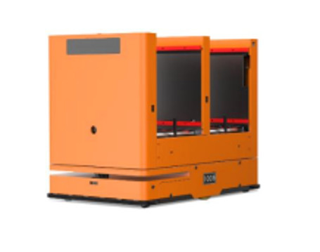 70dB AGV Otomatik Kılavuzlu Araç Çift Katmanlı Rol Sırt Çantası AGV Malzeme Kutusu Doklama Tek 50KG-100KG Özel