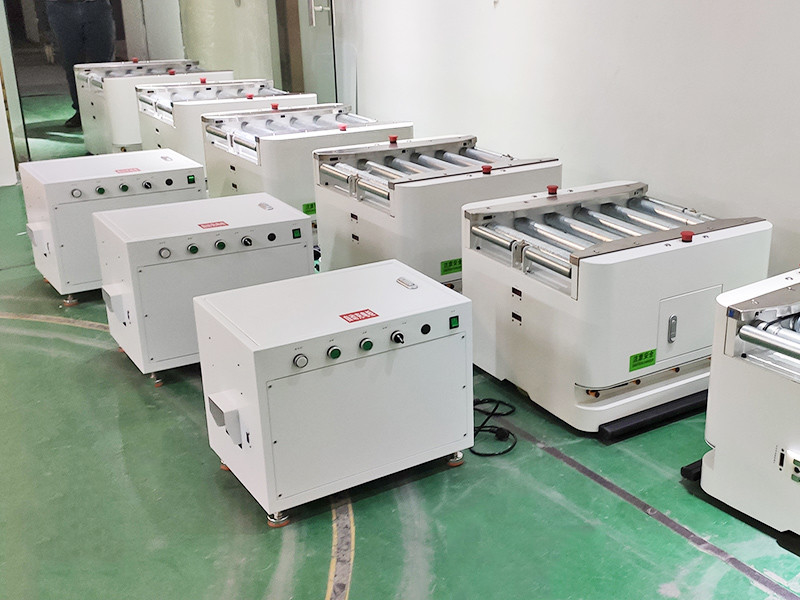 Özel yapımı AGV Otomatik Kılavuzlu Araç Malzeme Kutusu Tek Rol Sırt Çantası AGV Differential Drive