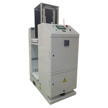 AGV Otomatik Kılavuzlu Araç Çok Yönlü Çift Taşımacılıklı SMT Tipi AGV Yük 50KG SMT Malzemeleri İçin