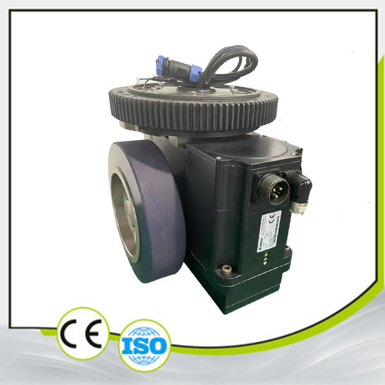 1500W AGV direksiyon montajı yatay iki tekerlekli diferansiyel seri bir sürücü