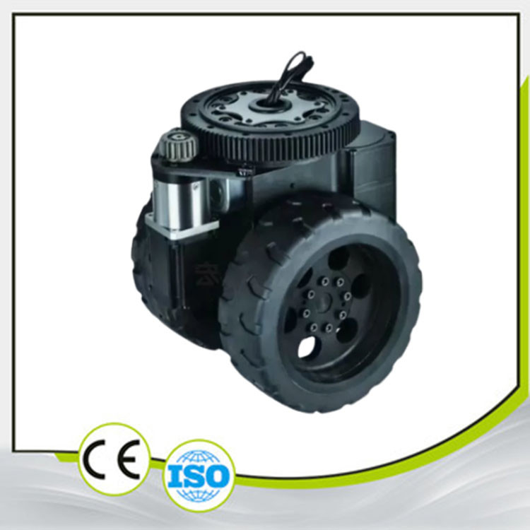 2300W Diametresi 300MM AGV Tekerlekli Motor Sürüşü Yatay İki Tekerlekli Gezegen Serisi Bir