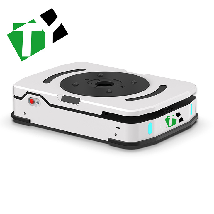 Running Speed 0-25 Stepless Speed Regulation AGV Robot for Precise and Smooth Trackless Transfer Trolley