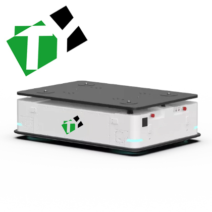 Chariot de transfert sans rail AGV de manutention de matériaux à capacité de charge élevée Personnalisé 0-5T Performance