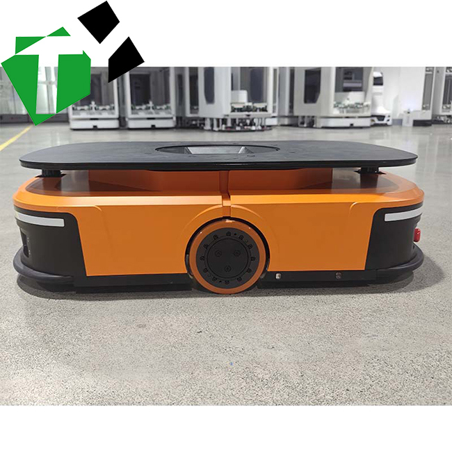 Laser-guided Navigation in AGV Automated Guided Vehicle with Customized Lifting Height and Telescopic Lift Docking