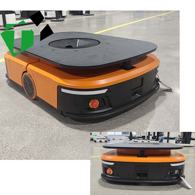 Laser-guided Navigation in AGV Automated Guided Vehicle with Customized Lifting Height and Telescopic Lift Docking