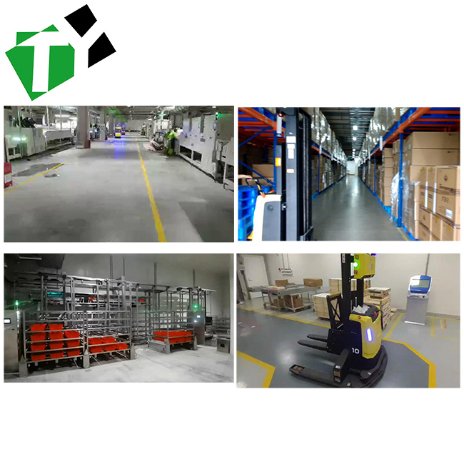 Safe Material Handling with Intelligent Unmanned Forklift Rated Load 0-5000KG and Laser Navigation System