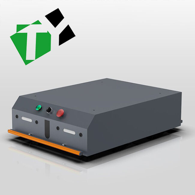 0-40°C Environment AGV Automated Guided Vehicle Trackless Transfer Cart with Battery Power Source