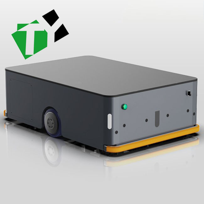 AGV Automated Guided Vehicle with Up To 2 M/s Maximum Speed 0-25 Stepless Speed Regulation and 0-40°C Operating Temperature