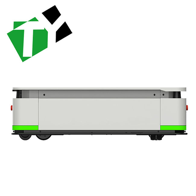 Battery Powered AGV Automated Guided Vehicle with Easy Integration and Polyurethane Tyres for Efficient Warehouse Automation