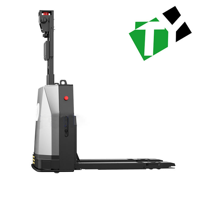 Electric Power Source Intelligent Unmanned Forklift with Laser/RFID Navigation and Customizable Appearance