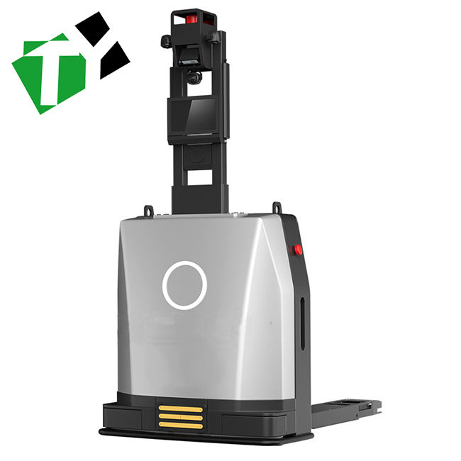 Electric Power Source Intelligent Unmanned Forklift with Laser/RFID Navigation and Customizable Appearance