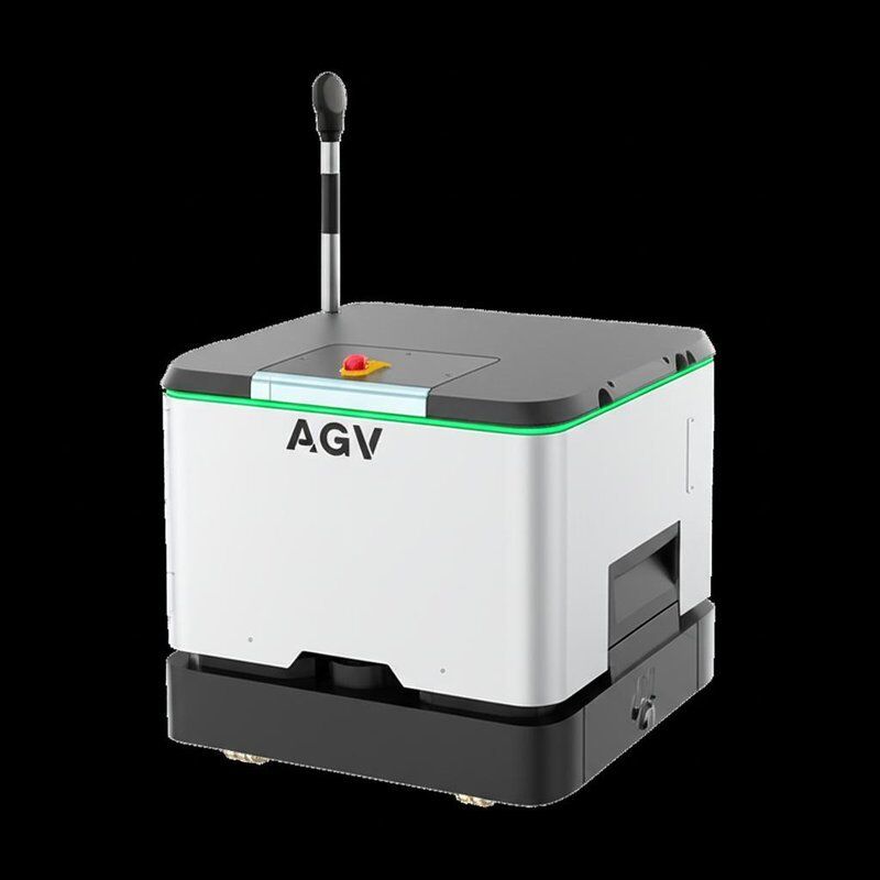 AGV Automated Guided Vehicle with Up To 2 M/s Maximum Speed 0-25 Stepless Speed Regulation and 0-40°C Operating Temperature