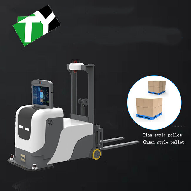 Intelligent Unmanned Forklift with 4m Maximum Lifting Height 1-3 Tons Load Capacity and 1.2m/s Operating Speed for Heavy Duty Logistics
