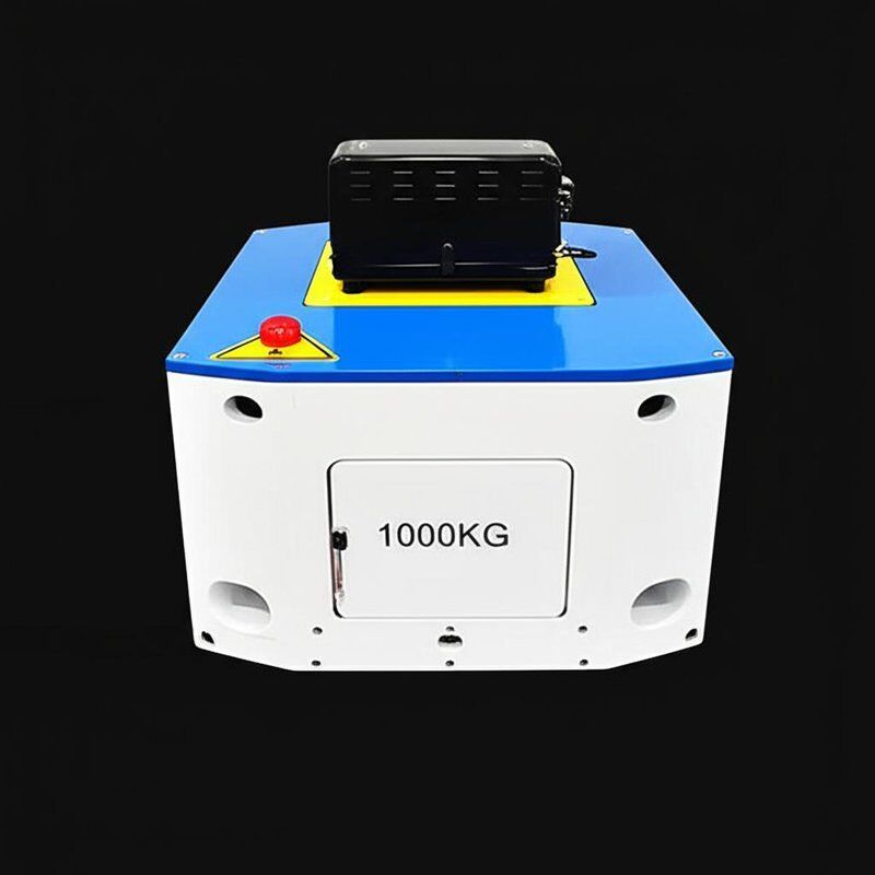 AGV Automated Guided Vehicle with Lithium Iron Phosphate Power Supply Magnetic Guidance and Single Direction Travel
