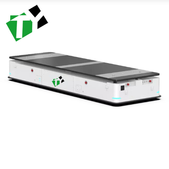 AGV Automated Guided Vehicle with Safety Features And Collision Avoidance Lifting Stroke 50-100mm Load Capacity 1 5ton/Customized
