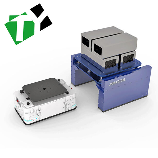 Enhance Your Warehouse Efficiency with Industrial AGV Vehicle Maximum Load Capacity Up To 500 Kg Maximum Speed Up To 2 M/s