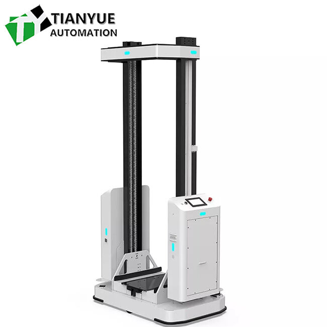 AMR Autonomous Mobile Robot with Servo Motor for Warehouse Pallet Handling featuring Navigation Accuracy ±5mm and 8h Comprehensive Endurance