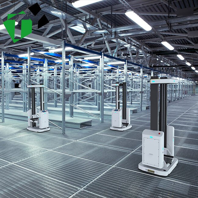 AMR Autonomous Mobile Robot with Servo Motor for Warehouse Pallet Handling featuring Navigation Accuracy ±5mm and 8h Comprehensive Endurance