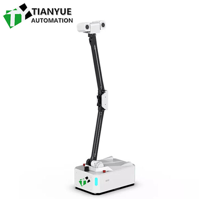 AMR Autonomous Mobile Robot with Differential Wheel Drivetrain and Bidirectional Movement for Industrial Inspection