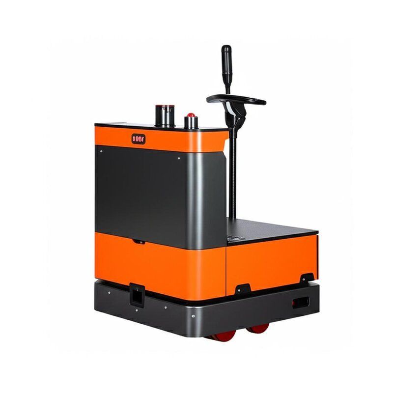 Laser Radar Obstacle Avoidance AGV Robot with Polyurethane Tyre Material and Customized Table Size for Automated Material Transport