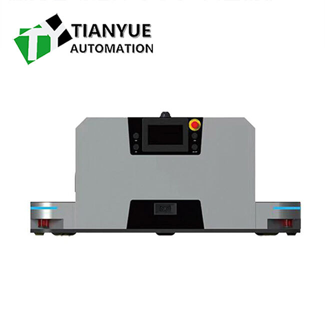 Intelligent Unmanned Forklift with LiDAR and Vision-based SLAM Navigation, 1000KG Load Capacity, and 8 Hours Battery Life