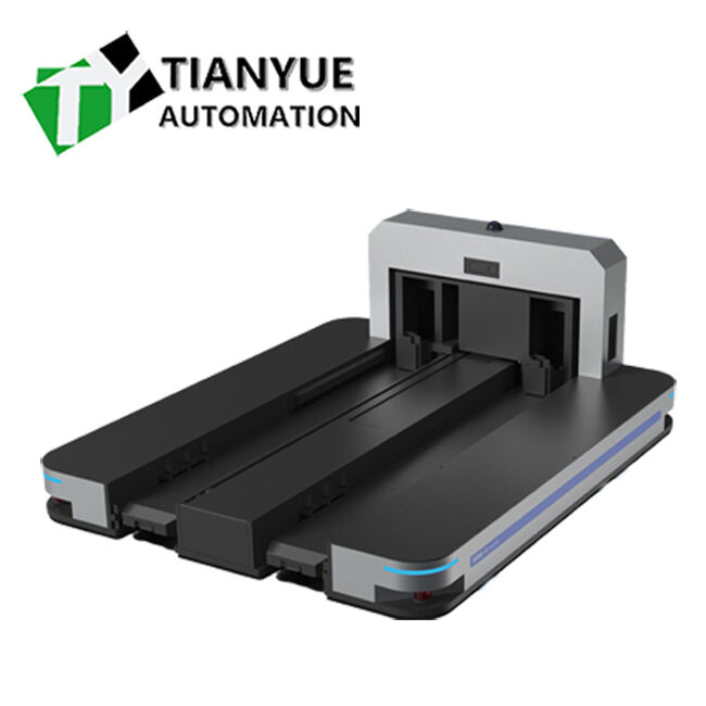 Intelligent Unmanned Forklift with LiDAR and Vision-based SLAM Navigation, 1000KG Load Capacity, and 8 Hours Battery Life