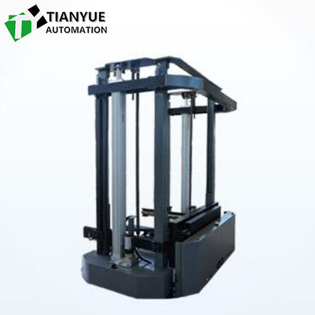 Automated Storage Shuttle System with Four-way Shuttle and Laser SLAM Navigation for ±10mm Precision in Warehouse Management