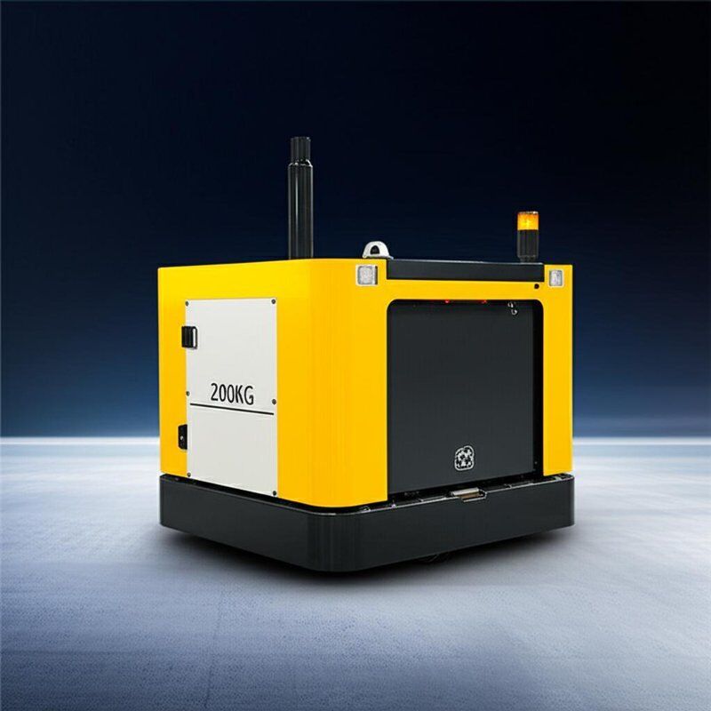 2000KG Load Weight AGV Automated Guided Vehicle for Precision Assembly with Obstacle Detection