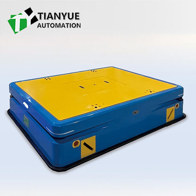 Customized AGV Automated Guided Vehicle with Dual Rudder Wheel Drive and Automatic Return To Charge for Enhanced Efficiency