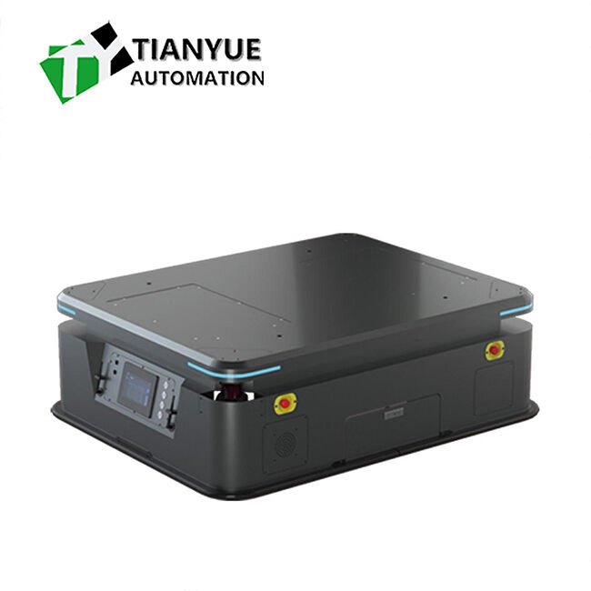 Poids de roulement de 5000 kg Véhicule guidé automatique AGV avec navigation précise ± 10 mm et mode d'accostage de levage arrière