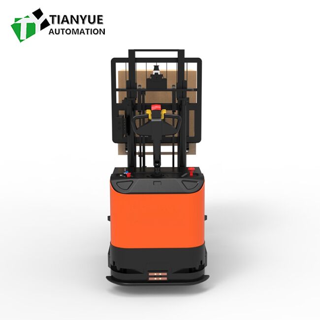 Intelligent Unmanned Forklift Heavy Duty Forklift Truck with 1200KG Load Weight Safety Touch Edge and 48V/100Ah Battery