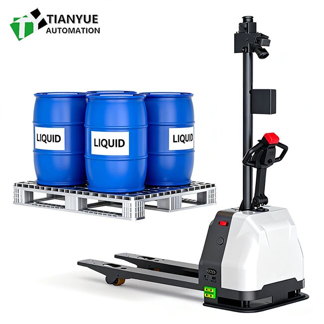 Intelligent Unmanned Forklift with 1.4m Turning Radius, 1500KG Rated Load, and LiDAR Vision SLAM Navigation for Heavy Duty Warehouse Handling