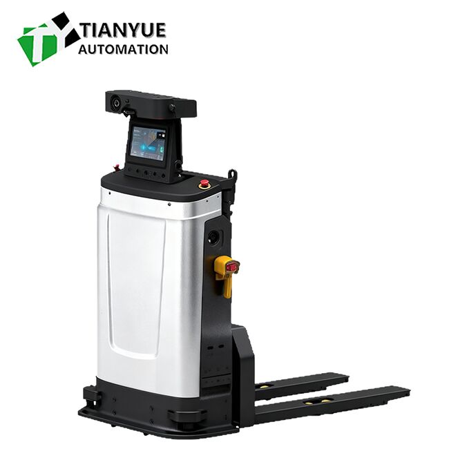 Intelligent Unmanned Forklift with 1400 Kg Load Capacity 2 Hours Fast Charging and Customizable Dimensions for Heavy Duty Operations