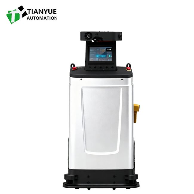 Intelligent Unmanned Forklift with 1400 Kg Load Capacity 2 Hours Fast Charging and Customizable Dimensions for Heavy Duty Operations