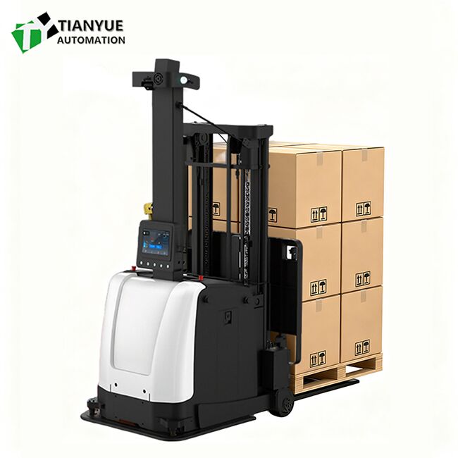 Intelligent Unmanned Forklift Heavy Duty Forklift Truck with 2000 Kg Load Capacity LiDAR And Vision-based SLAM Navigation and Mecanum Wheel Or Steering Wheel Drive