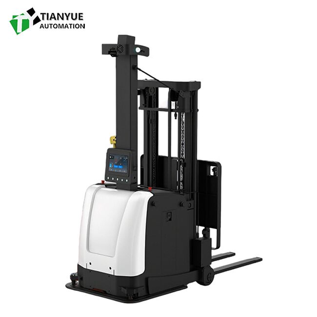 Intelligent Unmanned Forklift Heavy Duty Forklift Truck with 2000 Kg Load Capacity LiDAR And Vision-based SLAM Navigation and Mecanum Wheel Or Steering Wheel Drive