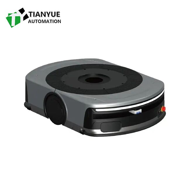 Back Lift AGV Automated Guided Vehicle with 800KG Lift Load Capacity Laser Radar Obstacle Avoidance and Automatic Charging