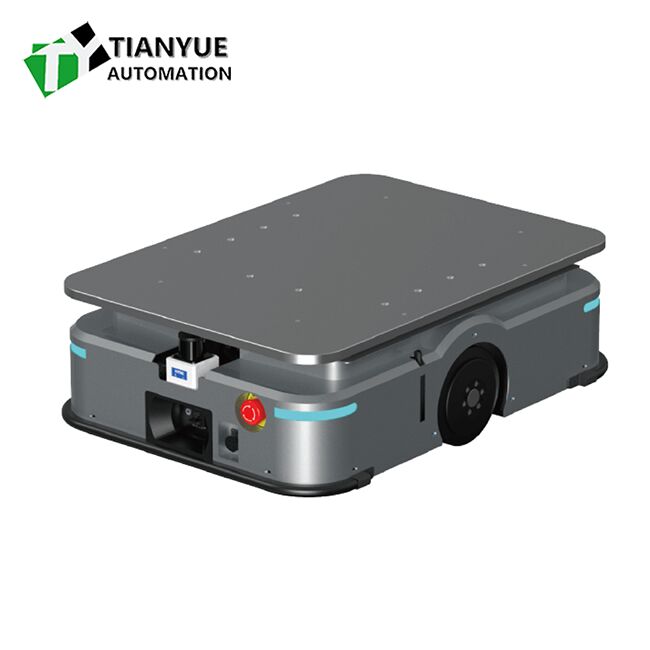 Navigation Accuracy ±5-10mm AGV Automated Guided Vehicle with Machine Size 792 X 580 X 250 Mm and Comprehensive Endurance 8h for Factory Automation