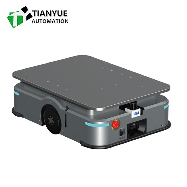 Navigation Accuracy ±5-10mm AGV Automated Guided Vehicle with Machine Size 792 X 580 X 250 Mm and Comprehensive Endurance 8h for Factory Automation