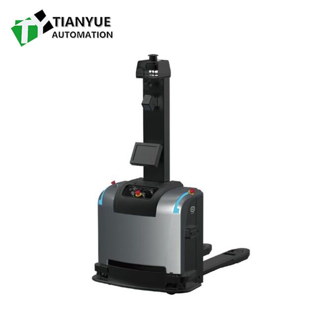 Intelligent Unmanned Forklift with 1.5m/s Operating Speed, 1500kg Rated Load Capacity, and Lithium Iron Phosphate Battery