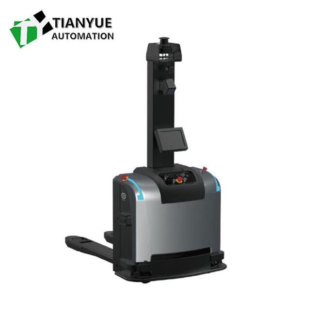 Intelligent Unmanned Forklift with 1.5m/s Operating Speed, 1500kg Rated Load Capacity, and Lithium Iron Phosphate Battery