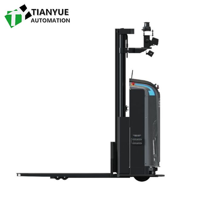 Intelligent Unmanned Forklift with 3000mm Lifting Height 35mm Fork Minimum Height and 8h Endurance Time for Industrial Material Handling