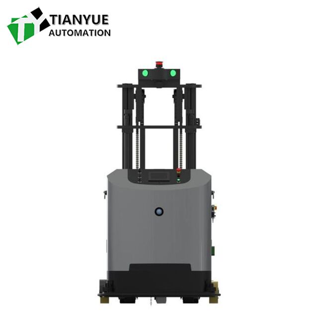 Intelligent Unmanned Forklift with 3m Fork Lift Height and Laser Sensor Obstacle Detection Featuring LiDAR And Vision-based SLAM Navigation
