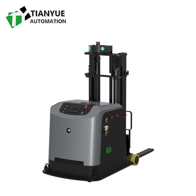 Intelligent Unmanned Forklift with 3m Fork Lift Height and Laser Sensor Obstacle Detection Featuring LiDAR And Vision-based SLAM Navigation