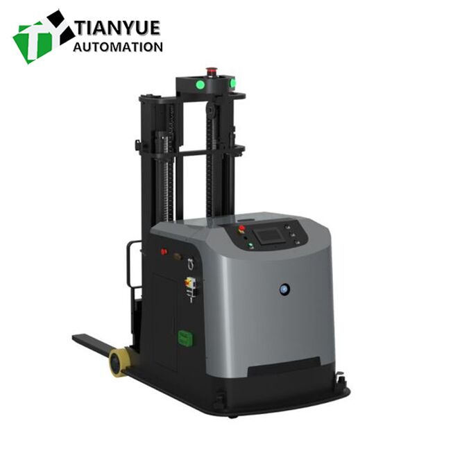 Intelligent Unmanned Forklift with 3m Fork Lift Height and Laser Sensor Obstacle Detection Featuring LiDAR And Vision-based SLAM Navigation