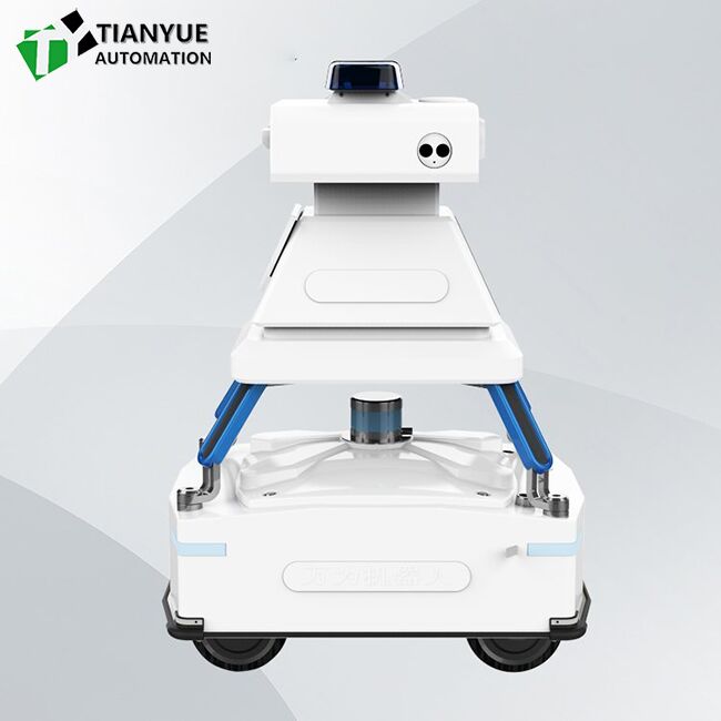 360° Panoramic Dead-Corner-Free Automatic Patrol  Voice-Interactive Security Robot