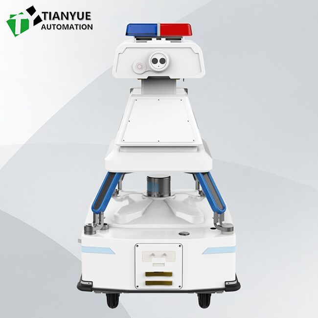 360° Panoramic Dead-Corner-Free Automatic Patrol  Voice-Interactive Security Robot