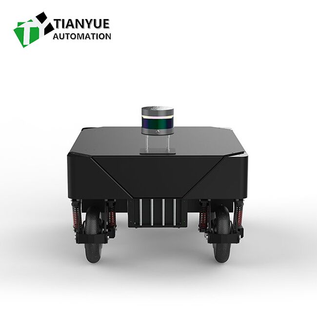 High-Strength Metal Alloy UGV Chassis 875*675*517mm with 48V Voltage for Outdoor Robotics and Smart Mobility