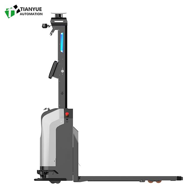 Intelligent Unmanned Forklift with LiDAR and Vision-Based SLAM Navigation, Full Load Climbing Ability 5%, and Accurate Positioning ±10mm/±1°