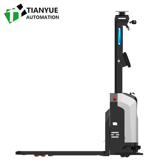 Intelligent Unmanned Forklift with LiDAR and Vision-Based SLAM Navigation, Full Load Climbing Ability 5%, and Accurate Positioning ±10mm/±1°